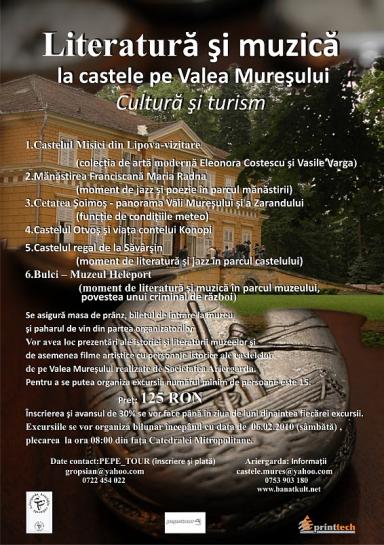 poze excursie literatura si muzica la castele pe valea muresului