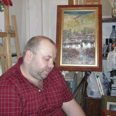 poze expozitie de pictura vitalie butescu