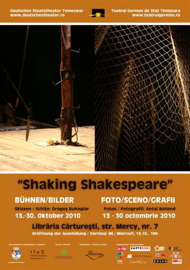poze expozitie shaking shakespeare la libraria carturesti