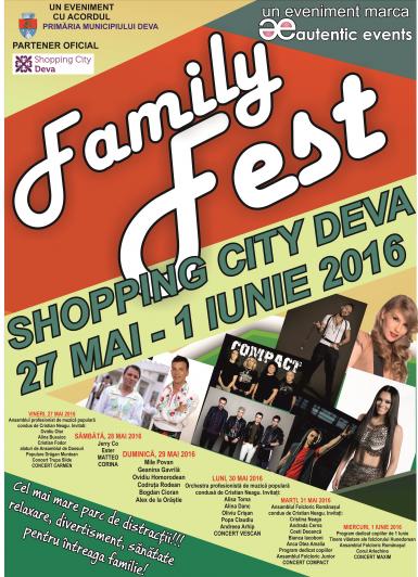 poze family fest deva