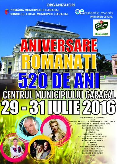 poze festival caracal aniversare romanati 520 de ani