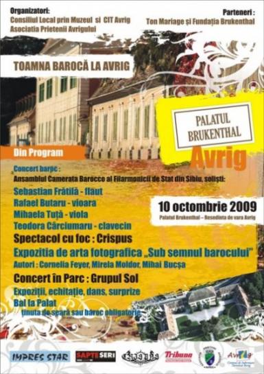 poze festivalul toamna baroca la avrig 