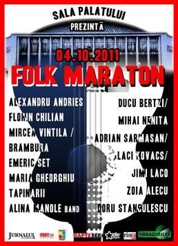 poze folk maraton la sala palatului