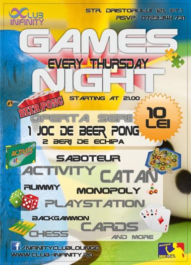 poze games night at club infinity