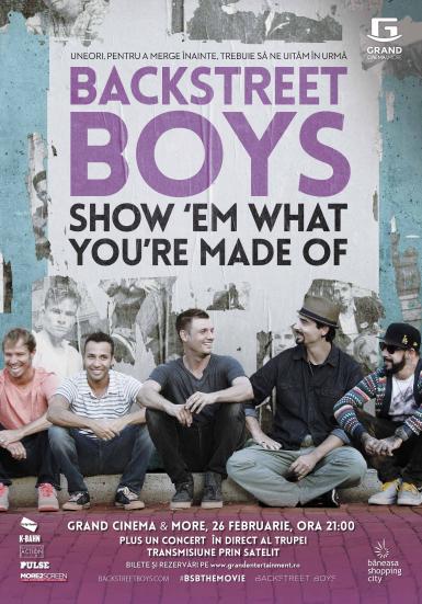 poze grand cinema more transmite documentarul backstreet boys