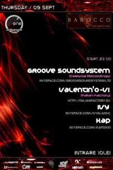 poze groove soundsystem valentin o vi ivy kep la barocco bar din bucuresti