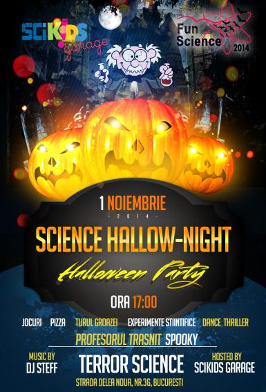 poze halloween party 2014 science hallow night