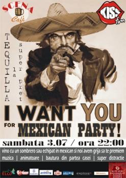 poze i want you for mexican party la scena cafe