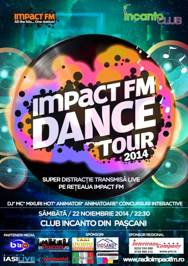 poze impact fm dance tour 2014 pascani