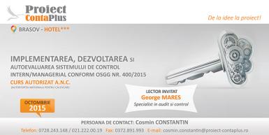 poze implementarea sistemului de control conform osgg nr 400 2015