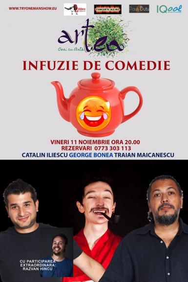 poze  infuzie de comedie show de standup comedy