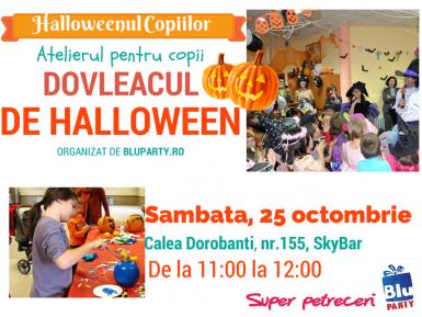 poze intra in atmosfera halloweenului cu atelierul de decorat dovleci 