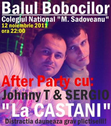 poze johnny t sergio after party balul bobocilor cnms pascani