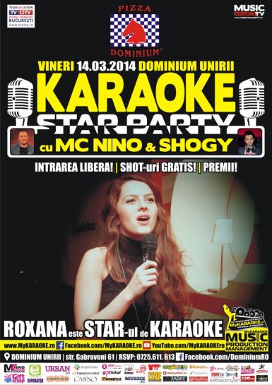 poze karaoke party cu mc nino shogy dominium unirii