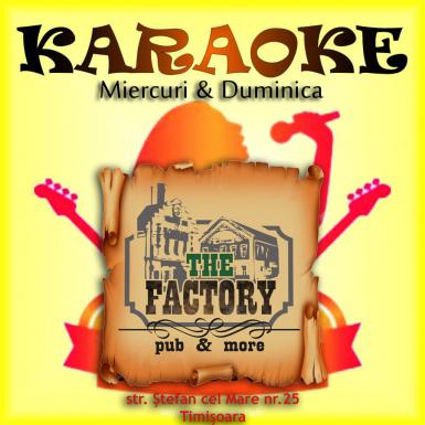 poze karaoke party in the factory pub