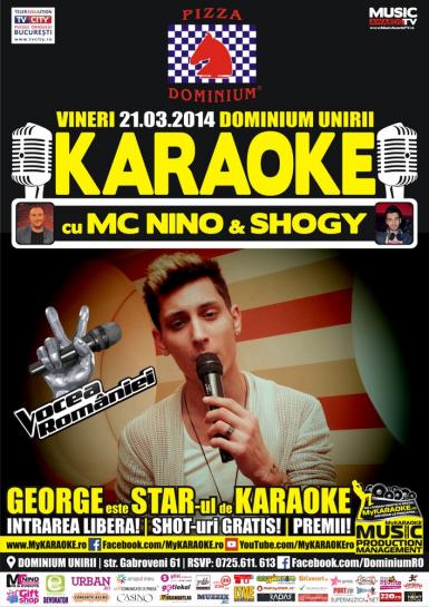 poze karaoke star party cu mc nino shogy dominium unirii