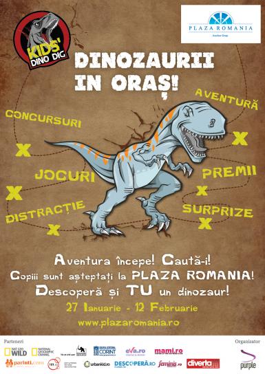 poze kids dino dig la plaza romania