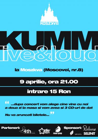 poze kumm live loud moszkva cafe