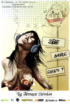 poze la terrace session in club fame din bucuresti