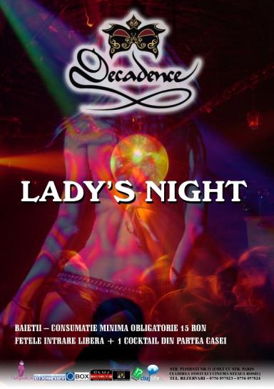 poze lady s night in decadence club din cluj 