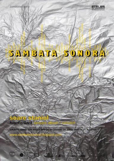 poze lansare album avant n gard la sambata sonora