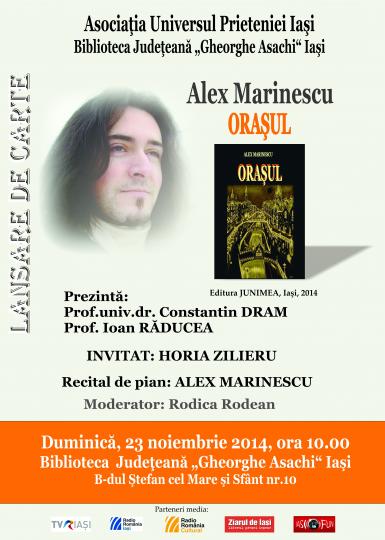 poze lansare de carte alex marinescu orasul