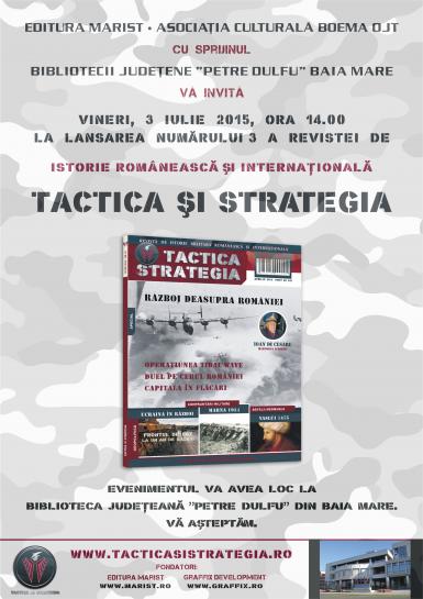 poze lansare revista tactica si strategia