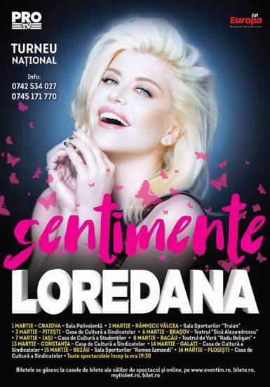 poze loredana sentimente concert in pitesti