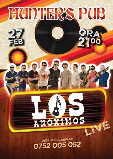 poze los anonimos live la hunter s pub iasi