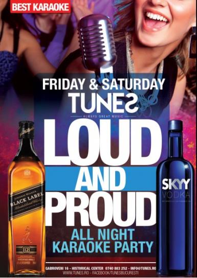 poze loud and proud karaoke weekend party