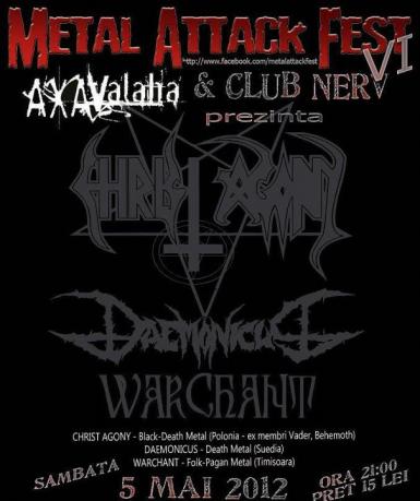 poze metal attack fest vi