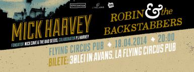 poze mick harvey si robin and the backstabbers la cluj napoca