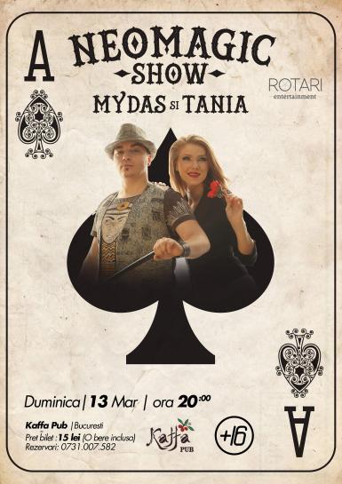 poze neomagic show cu mydas si tania kaffa pub