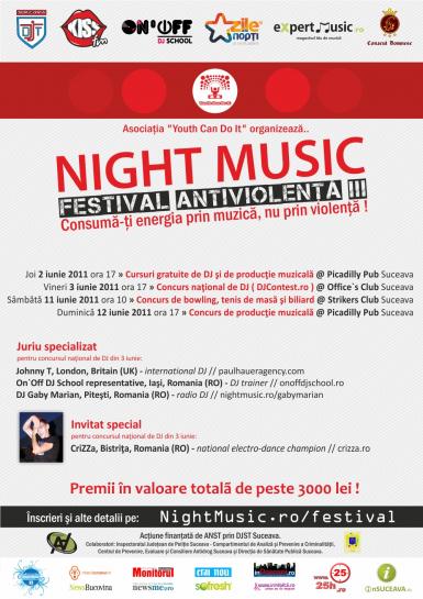 poze night music festival antiviolenta iii suceava