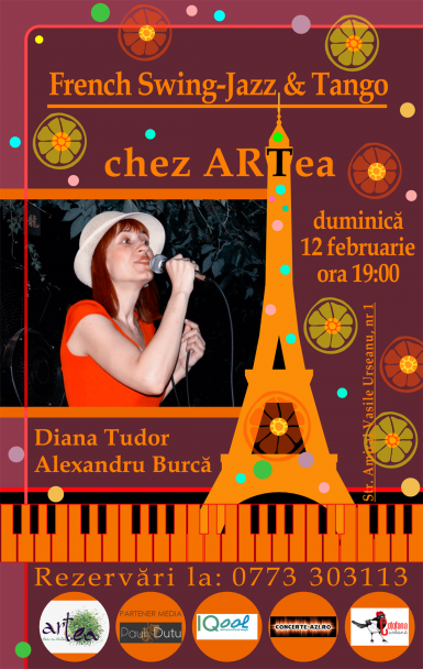 poze  paris mon amour concert live chansonete tango swing jazz