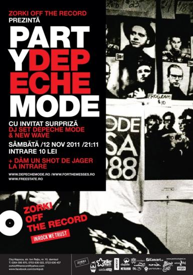 poze party depeche mode in zorki off the record