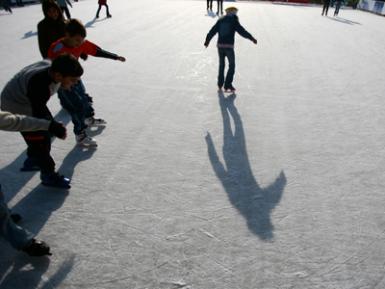 poze patinoar artificial la resita