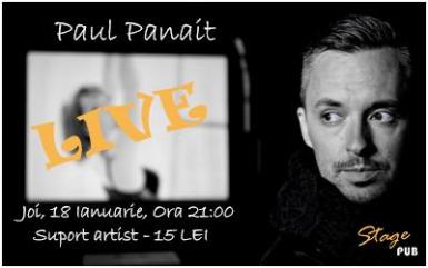 poze paul panait gaz pe foc concert acustic 