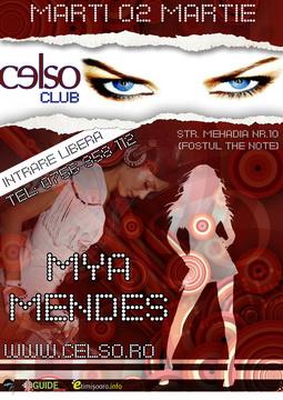 poze petrecere cu mya mendez in clubul celso timisoara