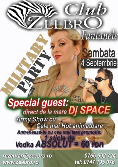 poze petrecere military party arad