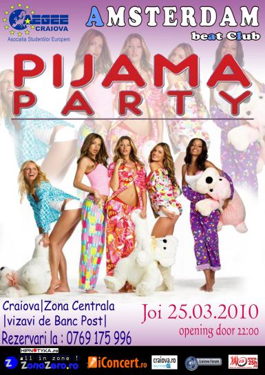 poze pijama party