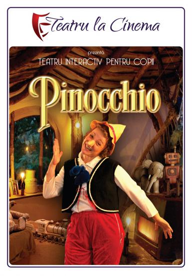 poze pinocchio teatru la cinema din plaza romania