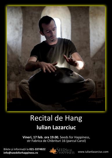 poze recital de hang sustinut de iulian lazarciuc 