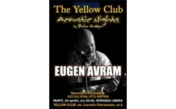 poze recital folk cu eugen avram in yellow club