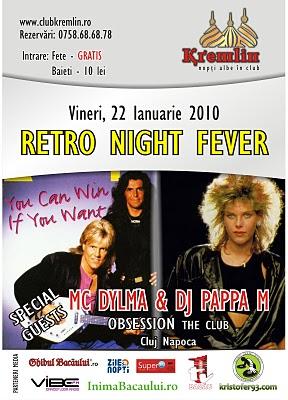 poze retro night fever in club kremlin bacau