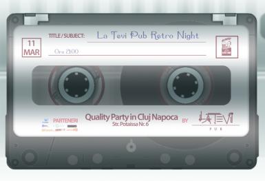 poze retro night in la tevi pub din cluj