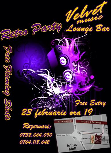 poze retro party velvet music