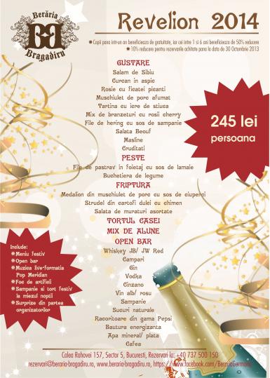 poze revelion 2014 la beraria bragadiru