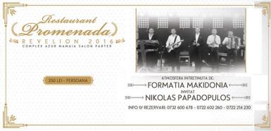 poze revelion 2016 restaurant promenada formatia makidonia