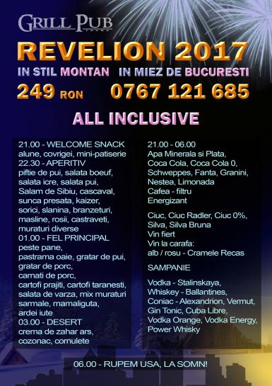 poze revelion 2017 in stil montan la grill pub 